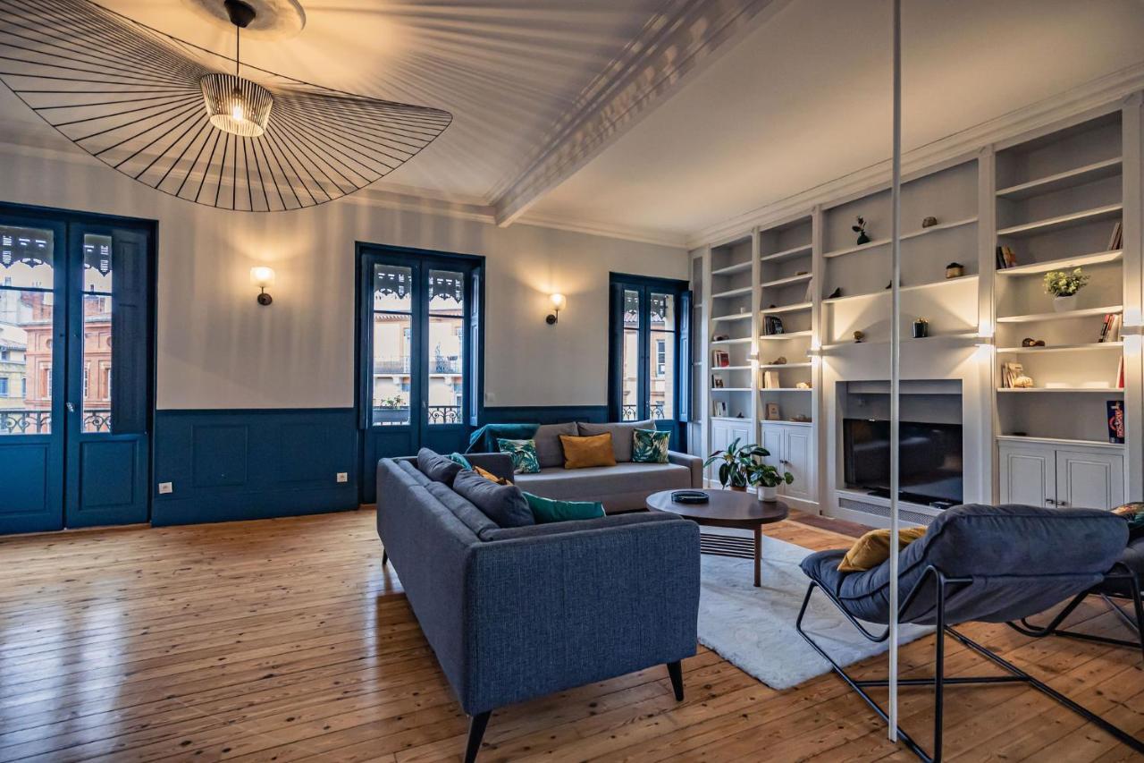 Appartement 142 M² Quartier Carmes Toulouse Hypercentre Bagian luar foto