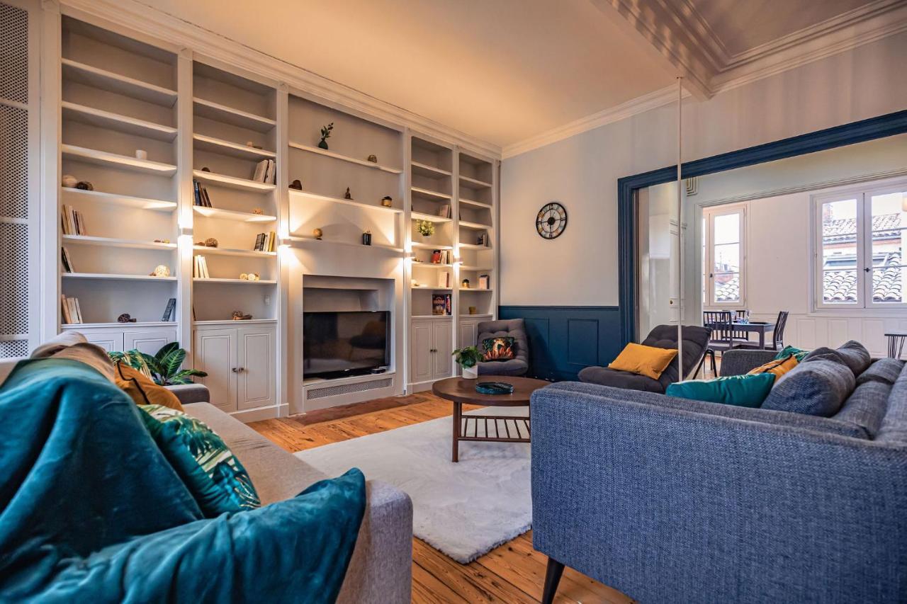 Appartement 142 M² Quartier Carmes Toulouse Hypercentre Bagian luar foto